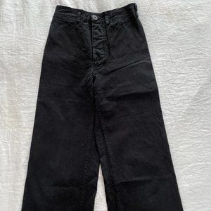 Jesse Kamm Sailor Pants, Black, Size 4
